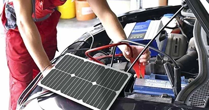 Solar Car Battery Charger